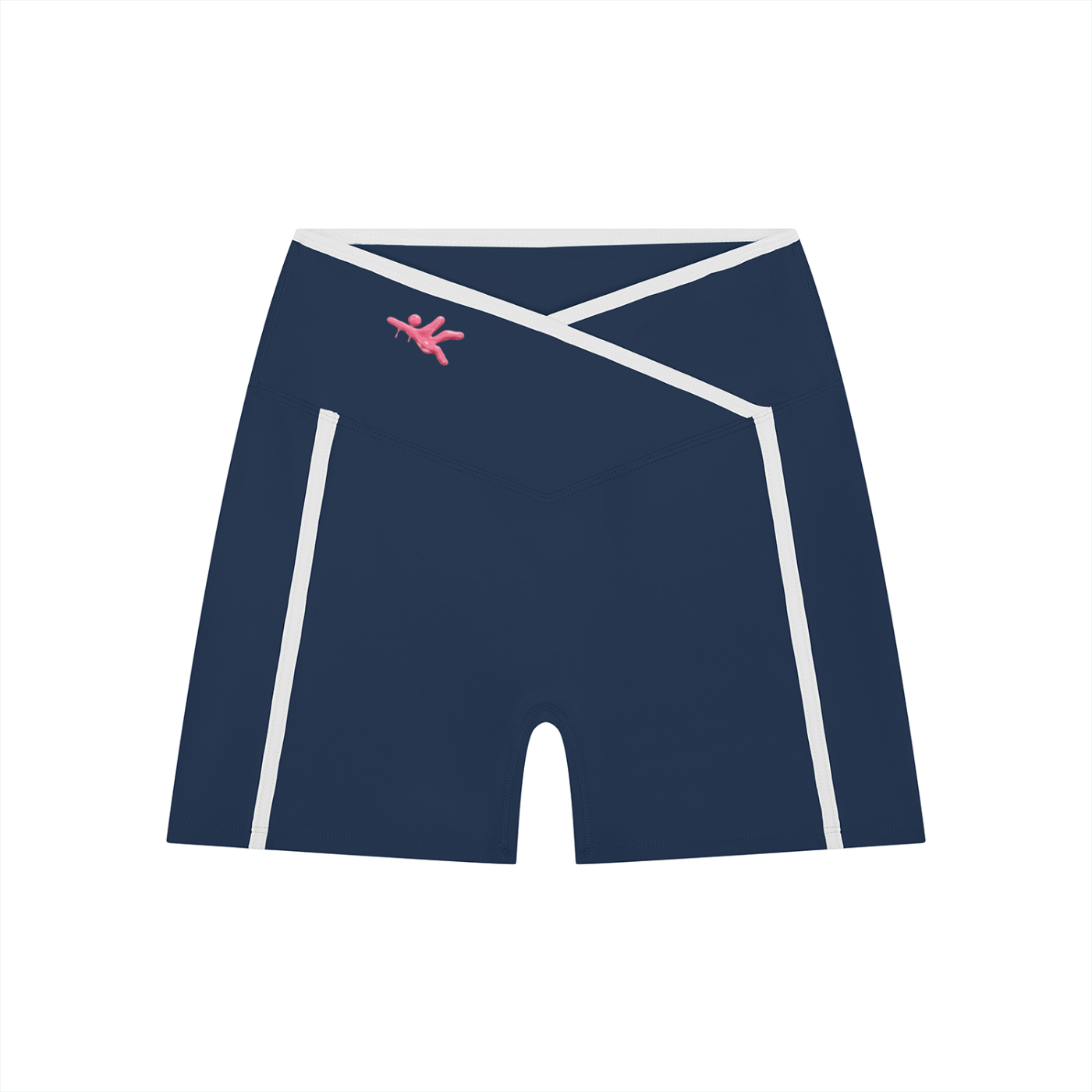 Women’s High Rise Color Block Yoga Shorts