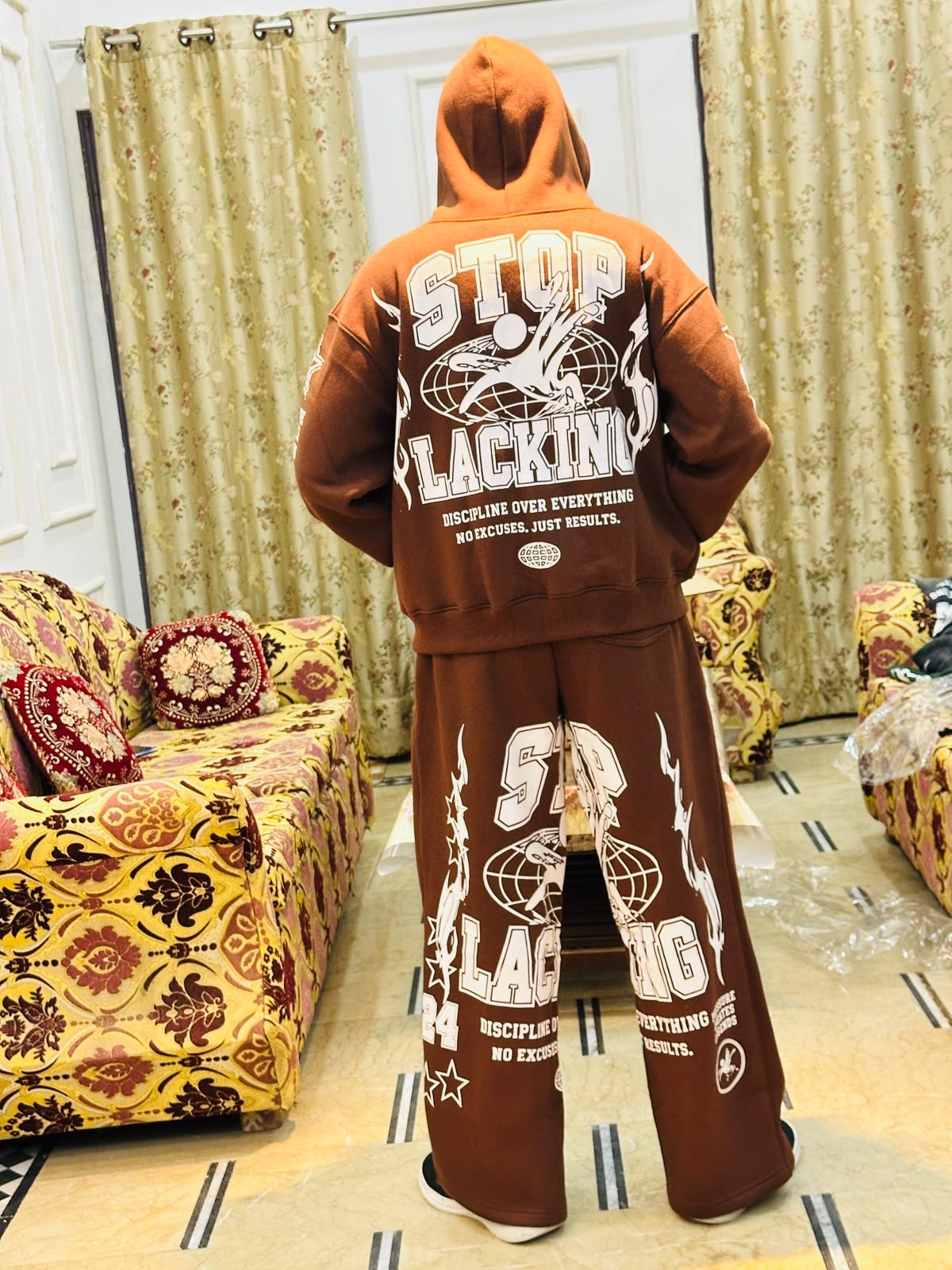 Cocoa Brown Zip-Up