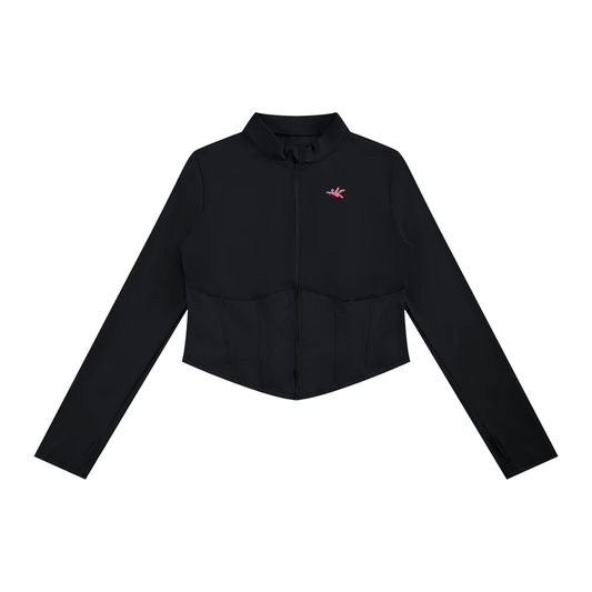 Women's Slim Fit Full-Zip Yoga Jacket