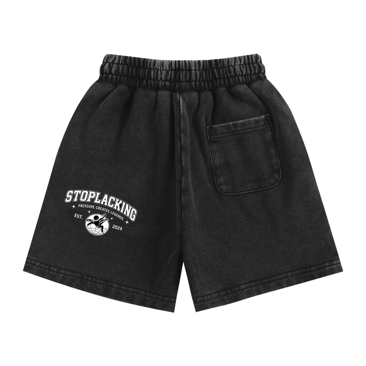 Snow Washed Boys Kids Shorts