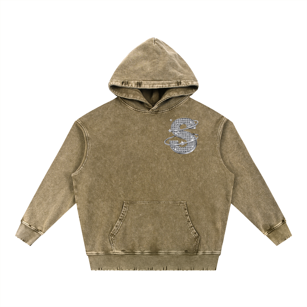 Stars Don’t Wait Snow Wash Hoodie