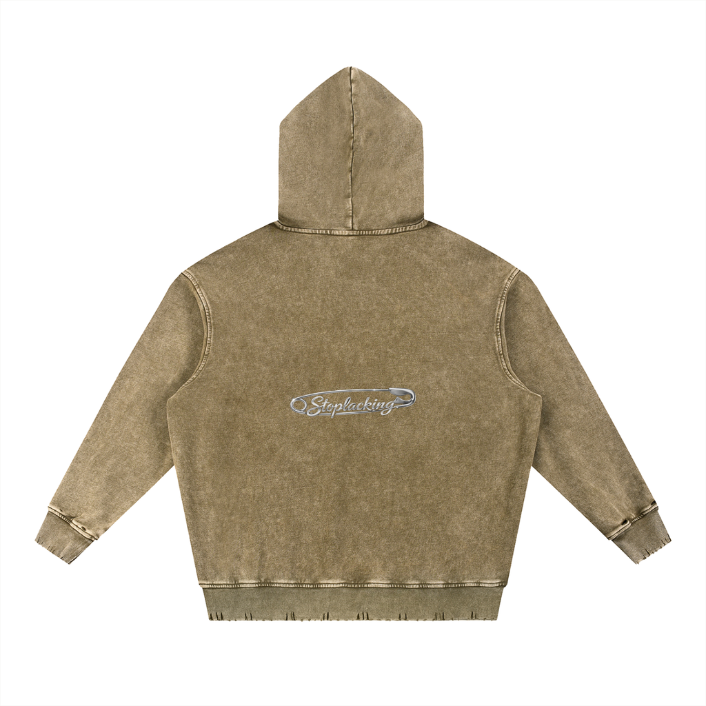 Stars Don’t Wait Snow Wash Hoodie