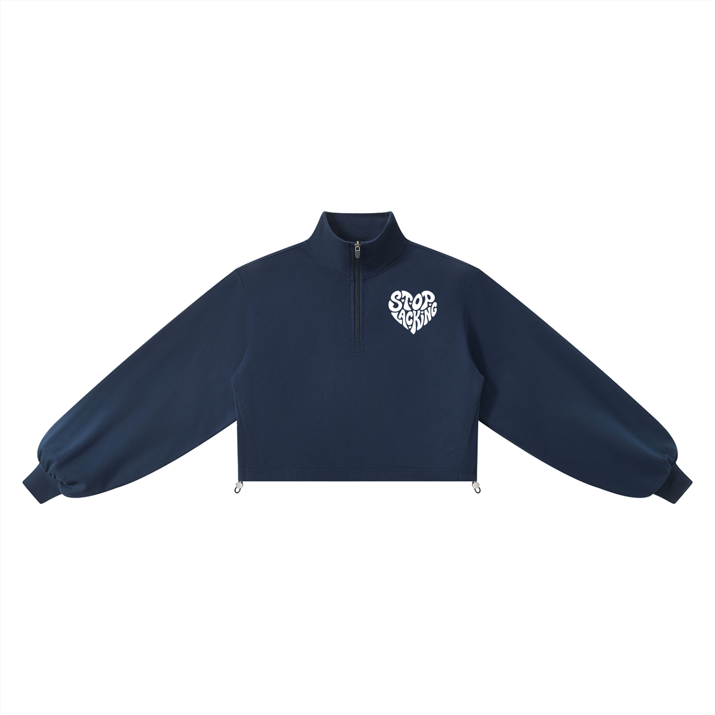 Women’s Mock-Neck Quarter-Zip Sweatshirt