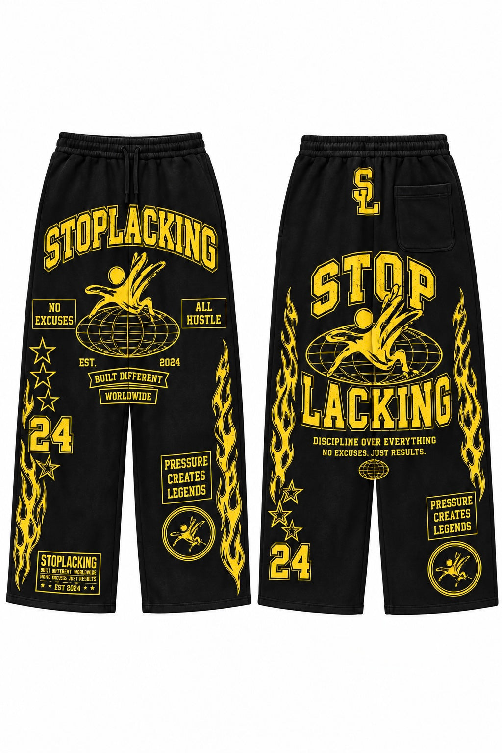 Black & Yellow Flares